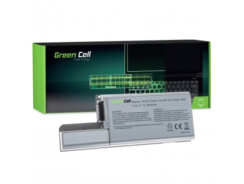 Green Cell Batterie CF623 DF192 pour Dell Latitude D531 D531N D820 D830 PP04X Precision M65 M4300