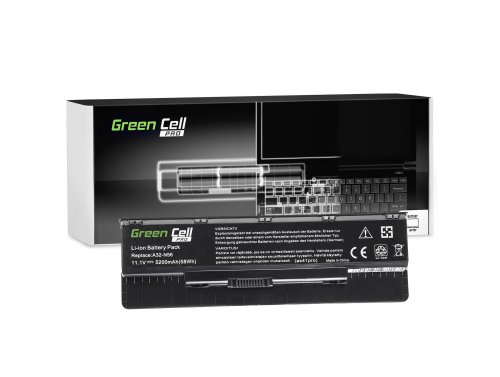 Green Cell PRO Batterie A32-N56 pour Asus N56 N56JR N56V N56VB N56VJ N56VM N56VZ N76 N76V N76VB N76VJ N76VZ N46 N46JV G56JR