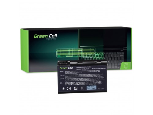 Green Cell Batterie BATBL50L6 BATCL50L6 pour Acer Aspire 3100 3650 3690 5010 5100 5200 5610 5610Z 5630 TravelMate 2490 11.1V
