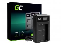 Chargeur de batterie de caméra LC-E17 Green Cell ® pour Canon LP-E17, EOS 77D, 750D, 760D, 8000D, M3, M5, M6