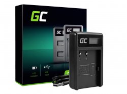 Chargeur CB-5L Green Cell ® pour Canon BP-511 PowerShot G1 G2 G3 G5 G6 90 Pro EOS Kiss Digital Optura 20 D60 300D (8.4V 5W 0.6A)