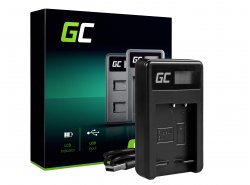 Chargeur de batterie de caméra BC-CSG Green Cell ® pour Sony NP-BG1/NP-FG1, DSC H10, H20, H50, HX5, HX10, T50, W50, W70