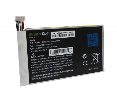 Batterie Green Cell pour Amazon Kindle Fire HD 7 2013 3rd generation