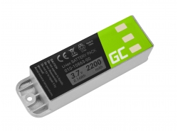 Batterie Green Cell 010-10863-00 011-01451-00 pour GPS Zumo 400 450 500 550 400 GP 500 GP 500 Deluxe, Li-Ion 2200mAh 3.7V