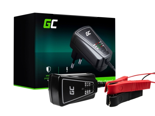 Intelligent Universel Chargeur de Batterie Green Cell pour UPS, Voiture, Moto 6V/12V (1A)