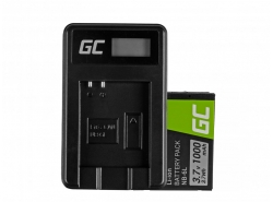 Green Cell ® Batterie NB-6L/6LH et Chargeur CB-2LY pour Canon PowerShot SX510 HS, SX520 HS, SX530 HS, SX600 HS