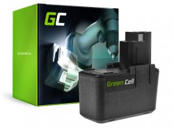 Batterie Green Cell (2.5Ah 9.6V) 2 607 335 144 2 610 910 400 BAT001 pour Bosch PDR PBM PSR GLI GSR 9.6 VE VE-2 VES2 Skil 3100