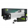 Green Cell Batterie Vélo Electrique 24V 10.4Ah 250Wh Silverfish Ebike 2 Pin pour Prophete, Mifa avec Chargeur