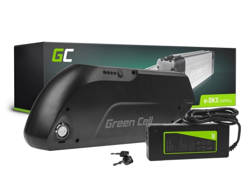 Green Cell Batterie Vélo Electrique 36V 15.6Ah 562Wh Down Tube Ebike GX16-2P avec Chargeur