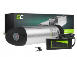Green Cell Batterie Vélo Electrique 36V 12Ah 418Wh Down Tube Ebike 2 Pin pour Ancheer, Vivi avec Chargeur