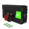 Green Cell® Convertisseur de tension DC 24V à AC 230V 1500W/3000W Pur sinus