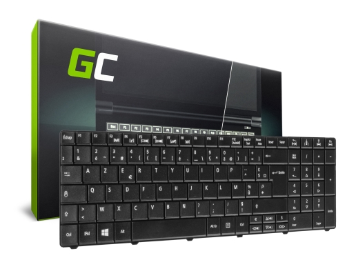 Green Cell ® Clavier pour Laptop Acer Aspire E1-521 E1-531 E1-531G E1-571 E1-571G AZERTY FR
