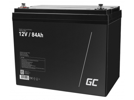 Batterie gel AGM VRLA 12V 84Ah Green Cell - Livraison gratuite