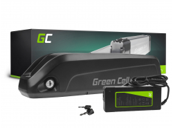 Green Cell Batterie Vélo Electrique 36V 13Ah 468Wh Down Tube Ebike EC5 pour Ancheer, Samebike, Fafrees avec Chargeur