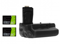 Poignée d'alimentation Green Cell BG-E18 + 2x Batterie LP-E17 1000mAh 7.4V pour Canon EOS 750D T6i 760D T6s