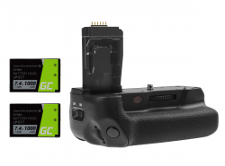 Grip Green Cell BG-E18 + 2x Batterie LP-E17 1000mAh 7.4V pour Canon EOS 750D T6i 760D T6s
