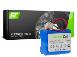Green Cell ® Batterie (1.7Ah 7.2V) 4408927 pour iRobot Braava / Mint 320 321 4200 4205
