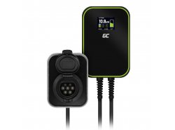 Green Cell Wallbox 22kW avec prise Type 2 GC PowerBox Chargeur pour Charger les Voitures Électriques et les Plug-In Hybrides