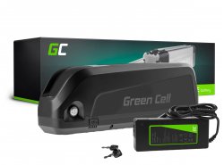 Green Cell Batterie Vélo Electrique 36V 20Ah 720Wh Down Tube Ebike EC5 pour Ancheer, Samebike, Fafrees avec Chargeur