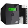 Green Cell Onduleur UPS 800VA 480W Alimentation d'énergie Non interruptible avec écran LCD + Nouveau Logiciel