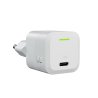 Green Cell Chargeur secteur blanc 33W GaN GC PowerGan pour Laptop, MacBook, Iphone, Tablet, Nintendo Switch - 1x USB-C PD