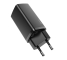 Chargeur Baseus GaN2 Lite 65W, USB - USB-C, Charge rapide QC 4.0, Huawei SCP, Samsung AFC, PD, Couleur noire