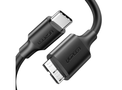 Kabel Micro-B USB 3.0 - USB-C UGREEN 1m (czarny)