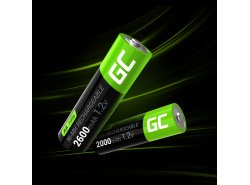 Green Cell 4x AA HR6 2600mAh Batterie