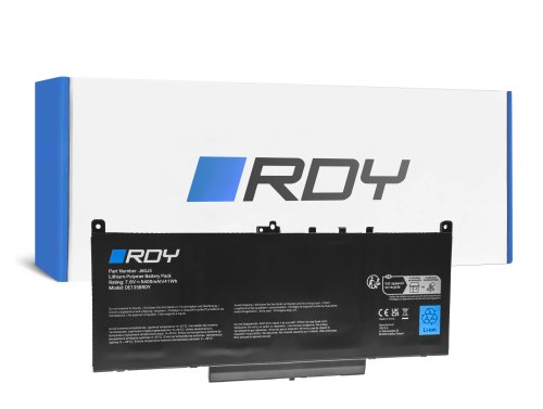 RDY Batterie J60J5 pour Dell Latitude E7270 E7470
