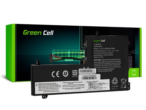 Green Cell Batterie L17C3PG1 L17L3PG1 L17M3PG1 L17M3PG2 L17M3PG3 pour Lenovo Legion Y530-15ICH Y540-15IRH