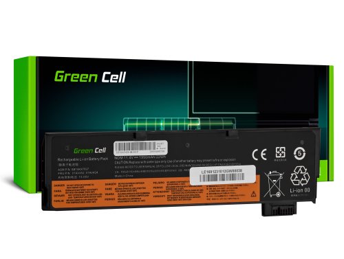 Green Cell Batterie 01AV422 01AV490 01AV491 01AV492 pour Lenovo ThinkPad T470 T570 T580 T25 A475 A485 P51S P52S