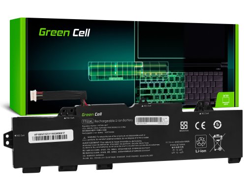 Green Cell Batterie TT03XL pour HP EliteBook 755 G5 850 G5, HP ZBook 15u G5