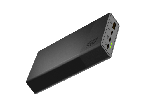 Green Cell PowerPlay20s Blanc Batterie externe 20000mAh 22.5W PD USB C Batterie portable avec charge rapide pour iPhone