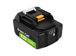 Batterie Green Cell BL1850 pour outils électriques Makita LXT 18V 5Ah