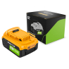 Batterie Green Cell DCB184 (18V 5Ah) pour outils électriques DeWalt XR Batterie de remplacement pour DCB184 DCB182 DCB180