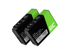 Green Cell ® Batterie LP-E17 Half-Decoded pour Canon EOS 77D, 750D, 760D, 8000D, M3, M5, M6, Rebel T6i, Rebel T6s 7.2V 1040mAh