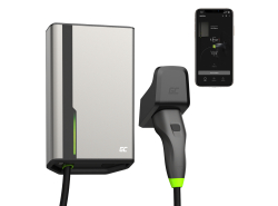 Greencell HabuDen Wallbox 22kW 32A 5m Câble Type 2 Station de Recharge pour Voitures Électriques GC App Bluetooth WiFi