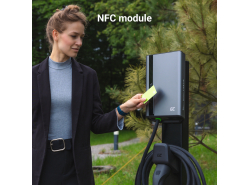 Green Cell GC HabuDen Wallbox 22kW 32A 7,5m NFC Câble Type 2 Station de Recharge pour Voitures Électriques GC App Bluetooth WiFi