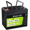 Green Cell CUBE LiFePO4 Batterie 80Ah 12.8V 1024Wh LFP Batterie au lithium 12V pour Camping-cars, Appareils de Nettoyage