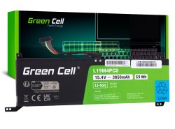 Batterie Green Cell L19M4PC0 pour Lenovo Legion 5P-15IMH05 5P-15IMH05H 5-15IMH05 5-15IMH05 5-15IMH05H 5-15ARH05 5-15ARH05H