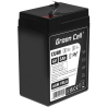 Green Cell CUBE AGM IP54 Batterie 6V 5Ah VRLA pour Jouets Installations d'alarme Véhicules pour enfants