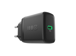 Greencell PowerSource Solo30 Chargeur USB C Noire Charge rapide 30W USB-C Power Delivery