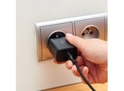 Greencell PowerSource Duo30 Chargeur USB/USB-C Noire Charge rapide 30W Power Delivery