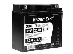 Green Cell ® Batterie AGM 12V 18Ah