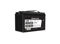 Green Cell CUBE AGM IP54 Batterie 12V 90Ah VRLA pour tondeuse scooter bateau de pêche Tracteur à gazon