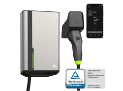 Greencell HabuDen Wallbox 11kW 22kW 32A 7,5m Câble Type 2 Station de Recharge pour Voitures Électriques GC App Bluetooth WiFi
