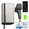 Greencell HabuDen Wallbox 11kW 22kW 32A 7,5m NFC Câble Type 2 Station de Recharge pour Voitures Électriques GC App BT WiFi