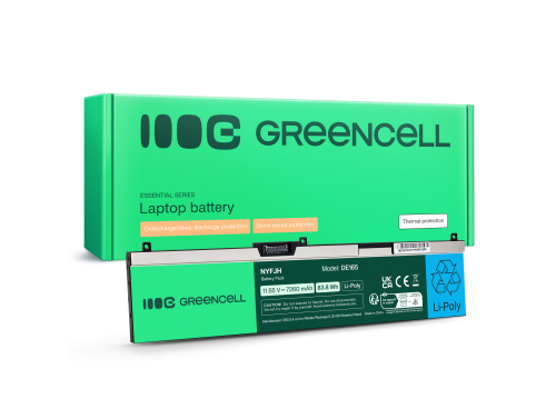 Batterie NYFJH-6C 0NYFJH 0RY3F9 0VRX0J pour ordinateurs portables Dell Precision 15 7530 7540 7740