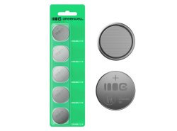 Greencell Blister 5x batterie lithium CR2430 3V 290mAh bouton pour clé, montre, télécommande, balance