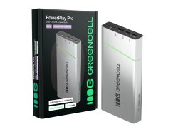 Powerbank Greencell PowerPlay Pro 20800mAh 65W – charge rapide, PD, Ultra Charge, fabriqué en Pologne
